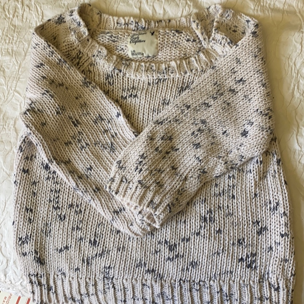 American eagle cable knit thick sweater